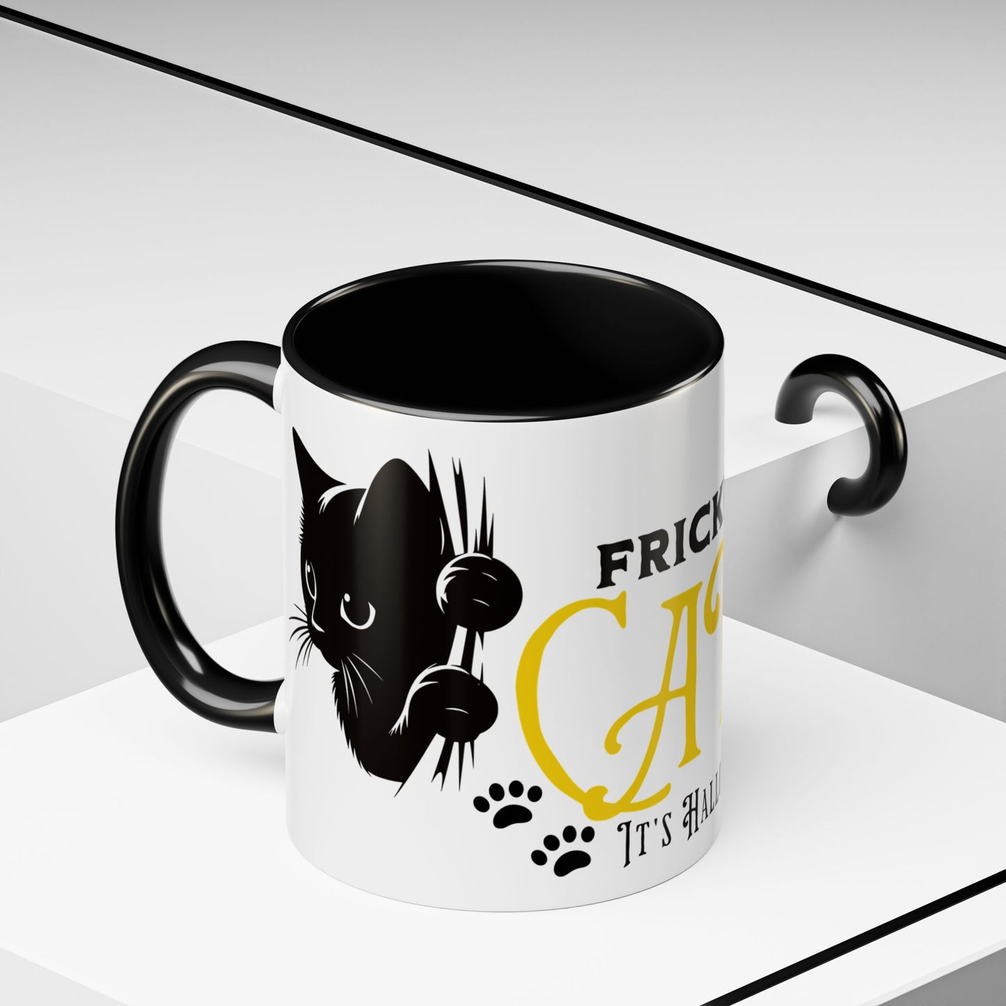 Halloween Mug (11, 15oz) - Frickin Cats