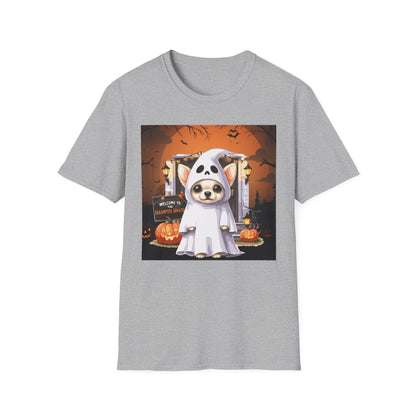 Unisex Softstyle T-Shirt - Chihuahua Ghost Puppy