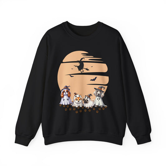 Halloween Witch's Puppy Club Sweatshirt