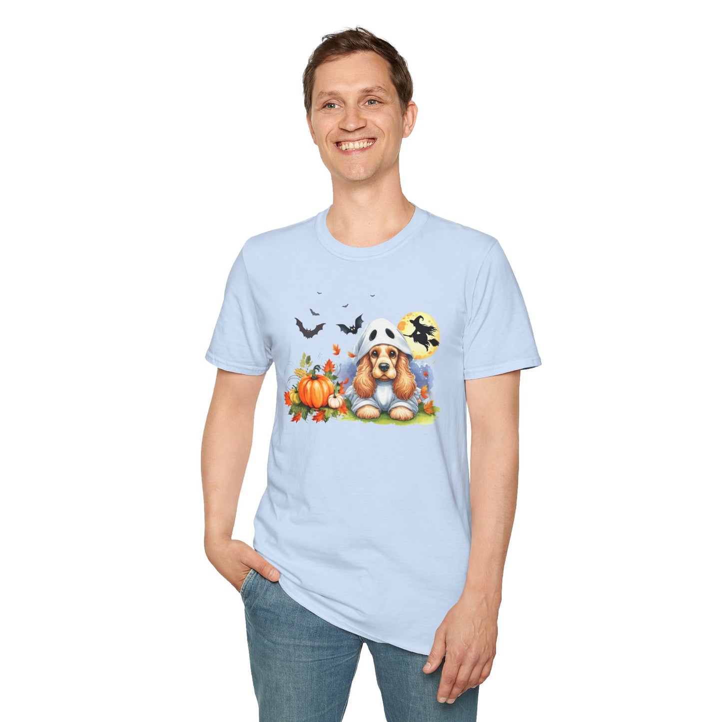 Unisex Softstyle T-Shirt - Cocker Spaniel Puppy