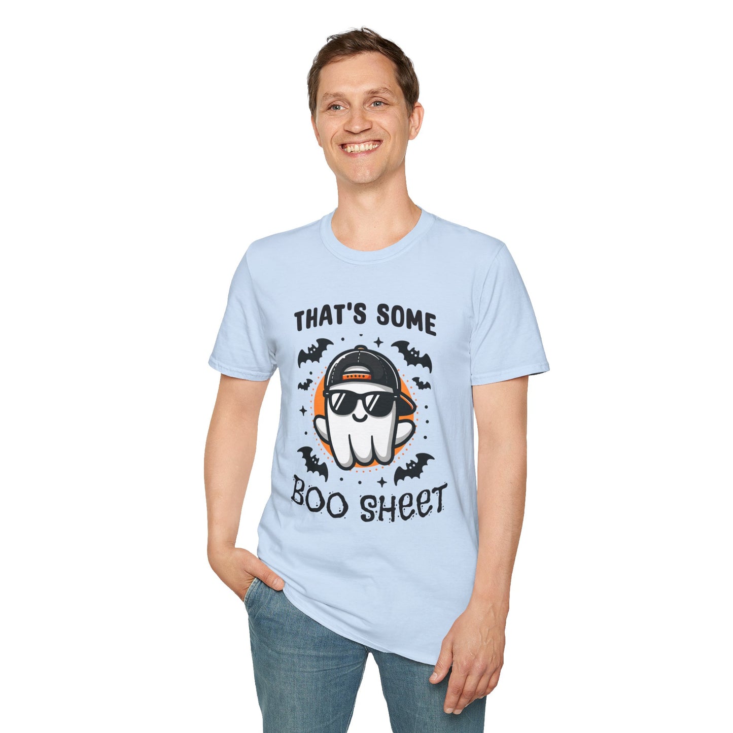 Unisex Softstyle T-Shirt Boo Sheet