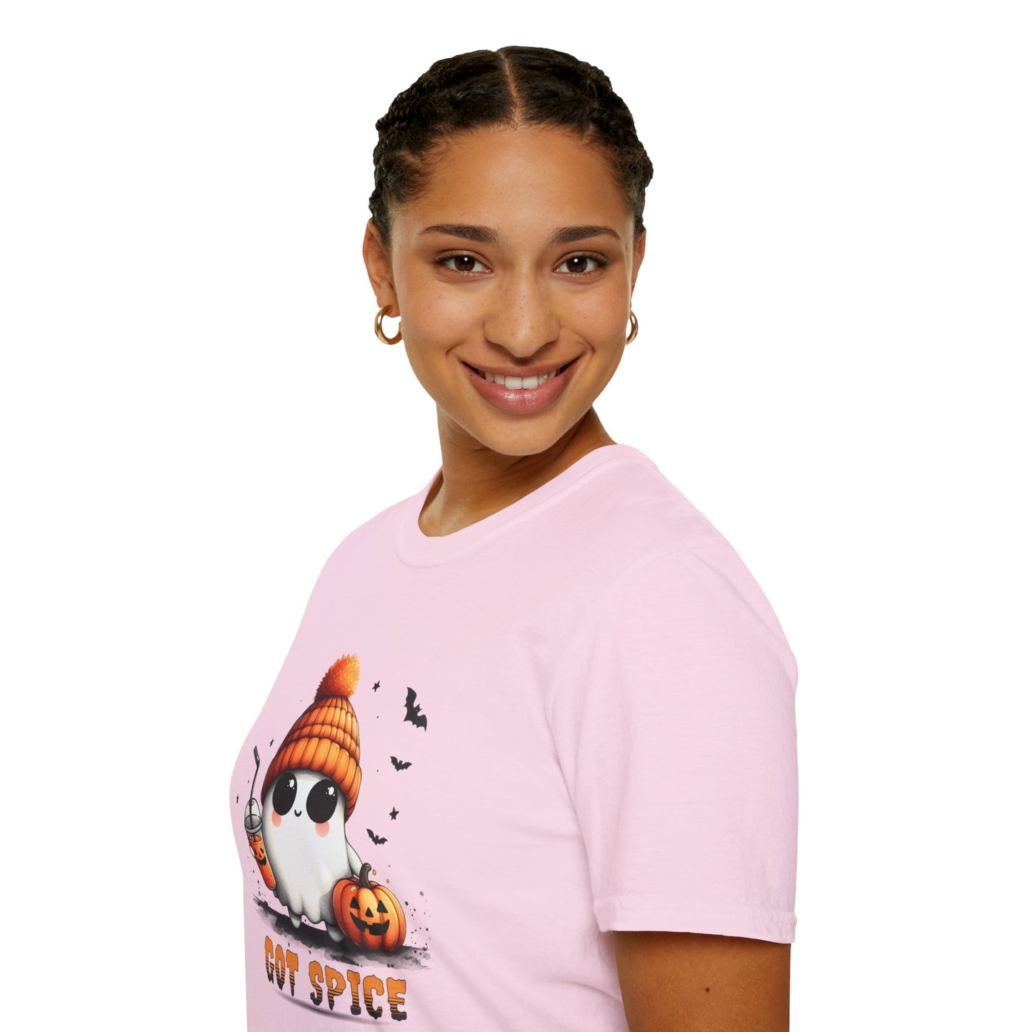 Unisex Softstyle T-Shirt Cute Ghost Lookin' For Spice