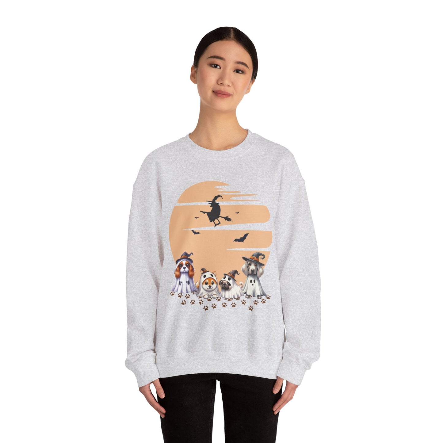 Halloween Witch's Puppy Club Sweatshirt