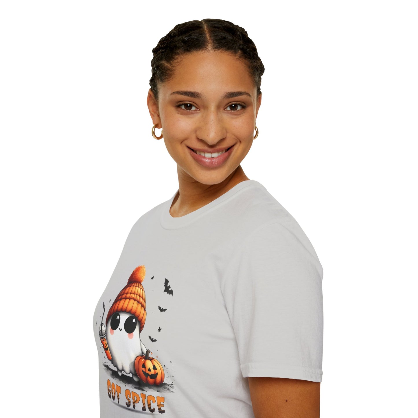 Unisex Softstyle T-Shirt Cute Ghost Lookin' For Spice