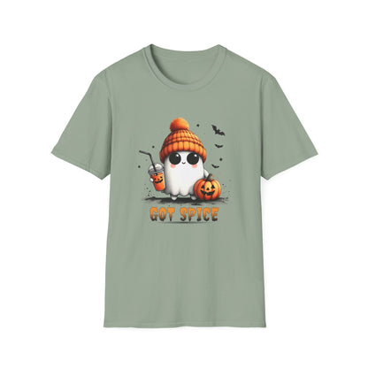 Unisex Softstyle T-Shirt Cute Ghost Lookin' For Spice