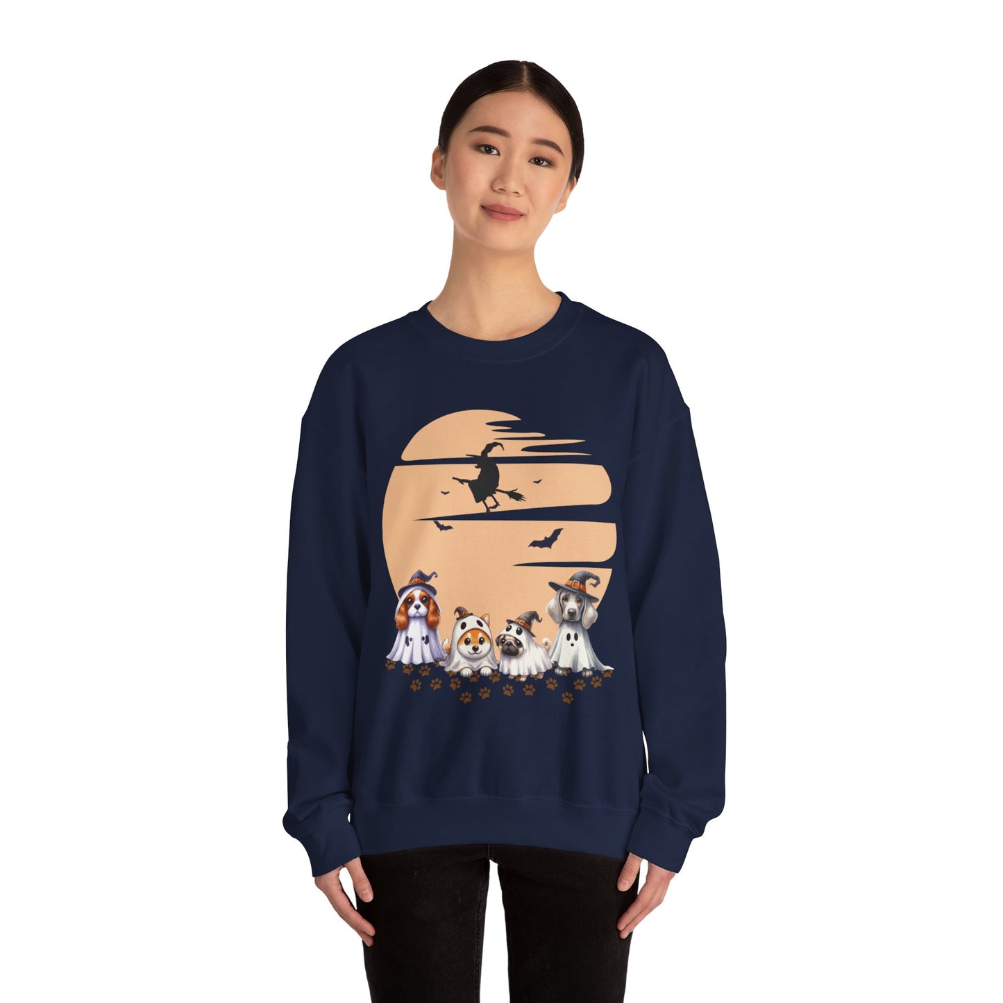 Halloween Witch's Puppy Club Sweatshirt