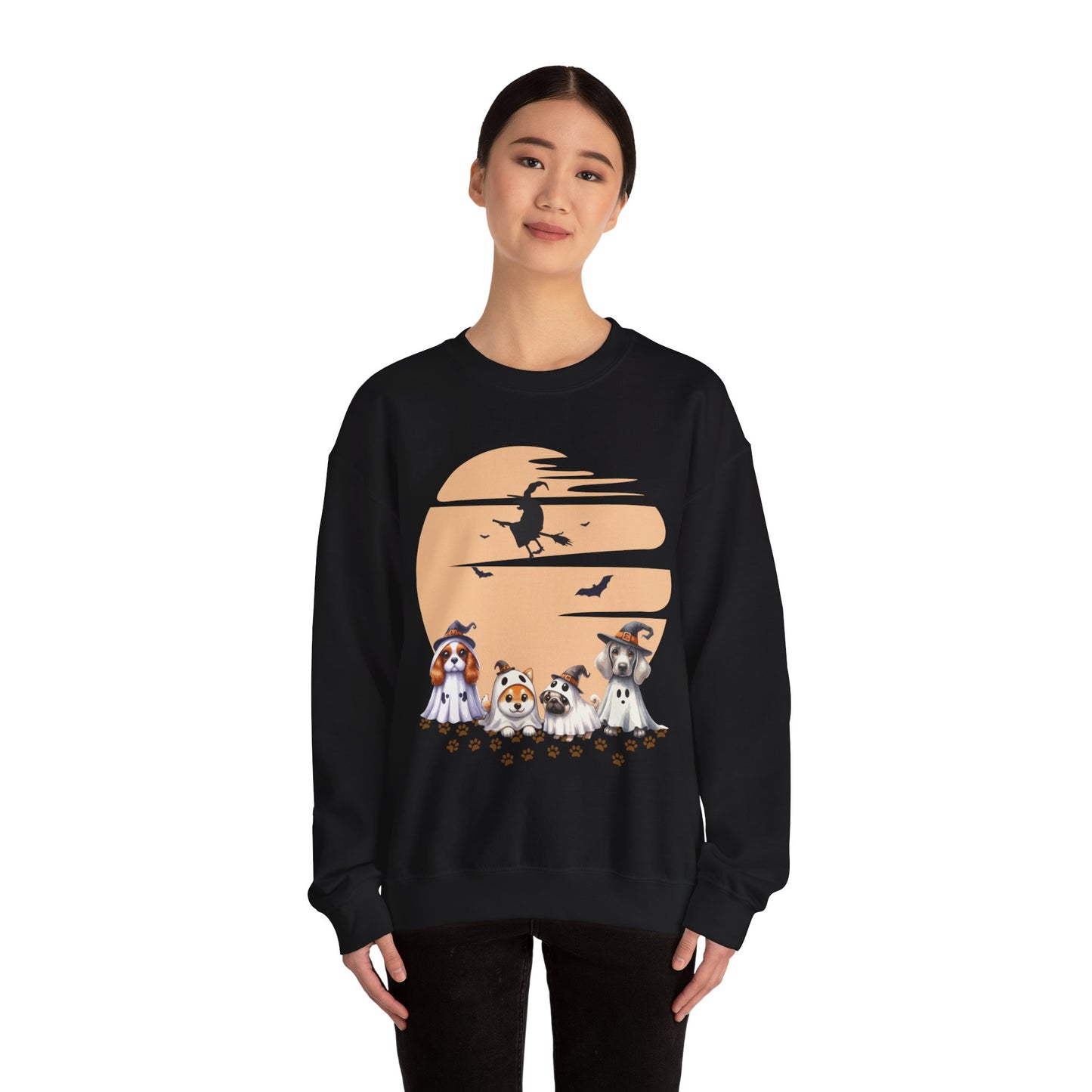 Halloween Witch's Puppy Club Sweatshirt