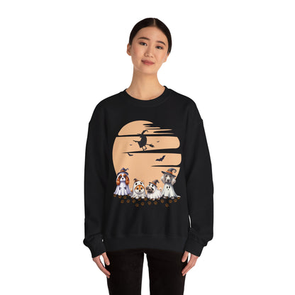 Halloween Witch's Puppy Club Sweatshirt