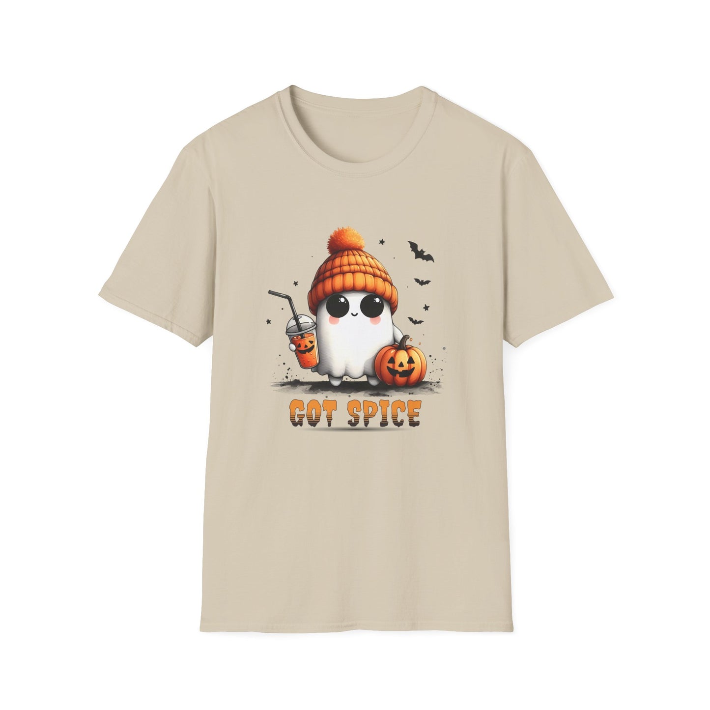 Unisex Softstyle T-Shirt Cute Ghost Lookin' For Spice