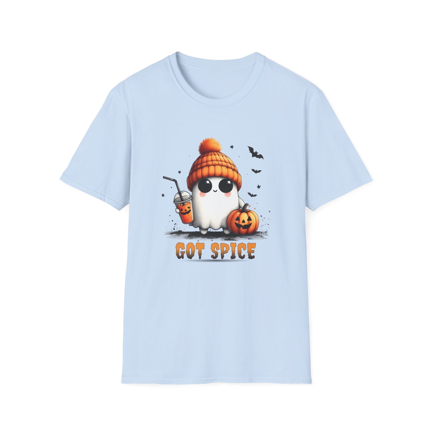 Unisex Softstyle T-Shirt Cute Ghost Lookin' For Spice