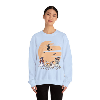 Halloween Witch's Puppy Club Sweatshirt