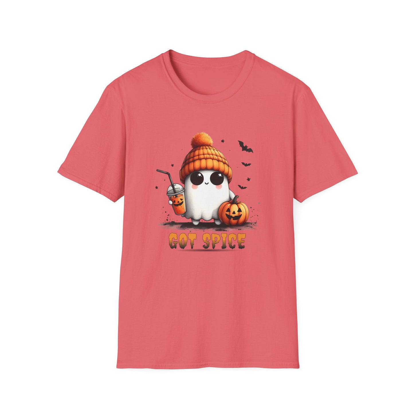Unisex Softstyle T-Shirt Cute Ghost Lookin' For Spice