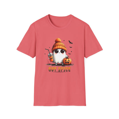 Unisex Softstyle T-Shirt Cute Ghost Lookin' For Spice