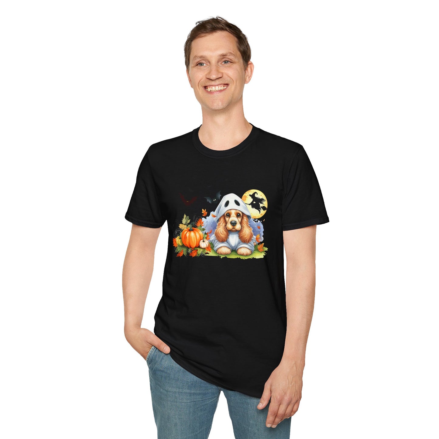 Unisex Softstyle T-Shirt - Cocker Spaniel Puppy