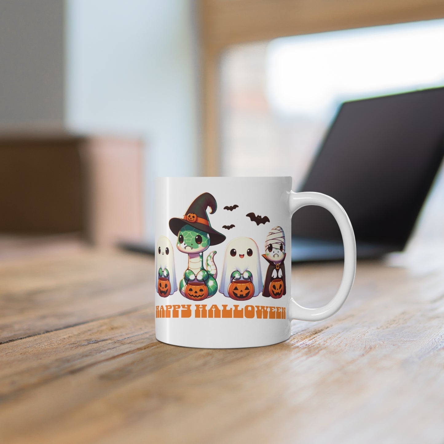 Mug - Cute Halloween Snake Hatchlings 11oz