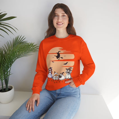 Halloween Witch's Puppy Club Sweatshirt