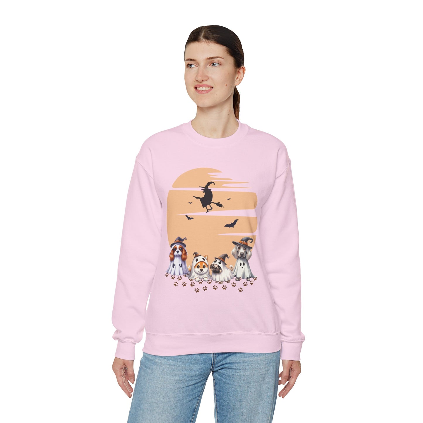 Halloween Witch's Puppy Club Sweatshirt