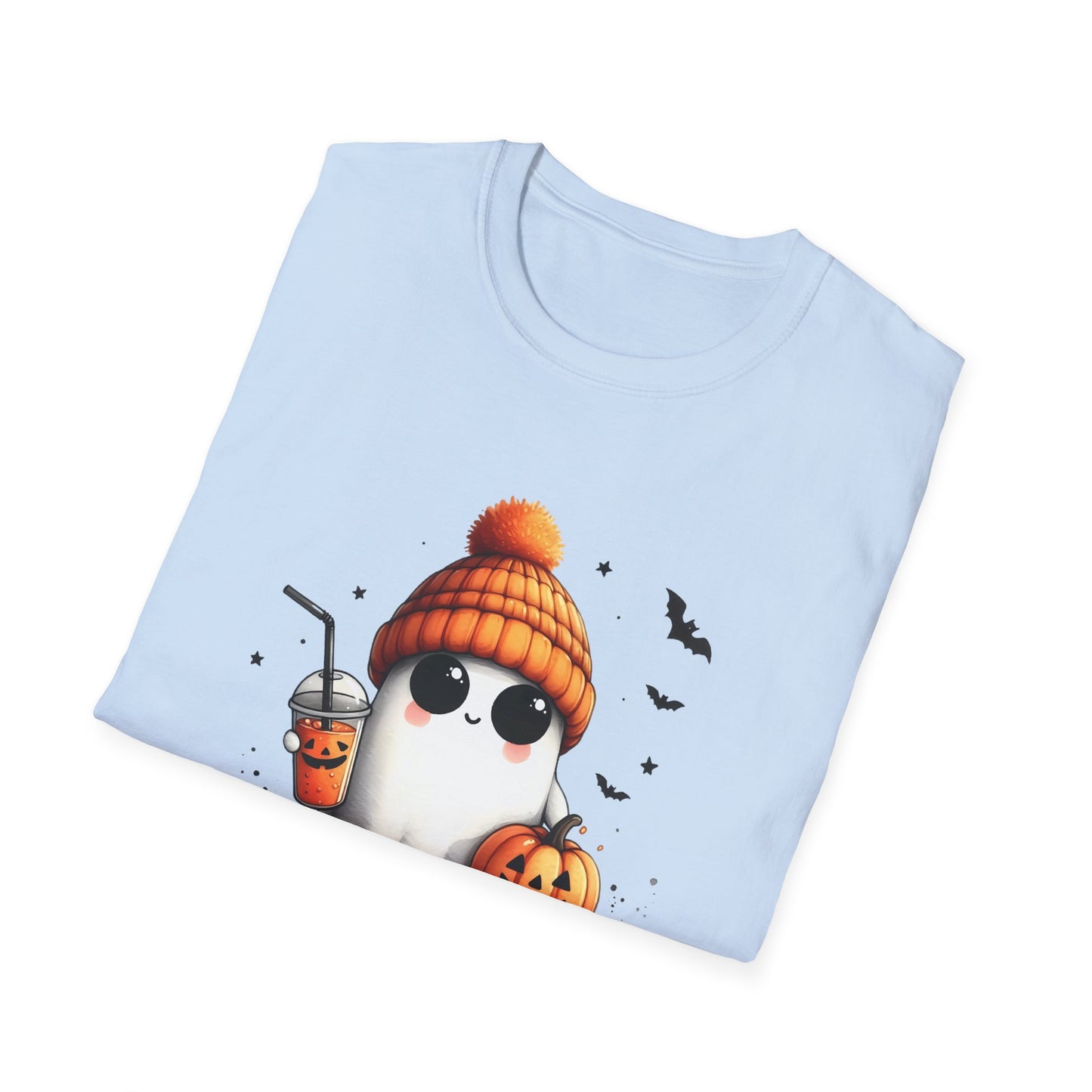 Unisex Softstyle T-Shirt Cute Ghost Lookin' For Spice