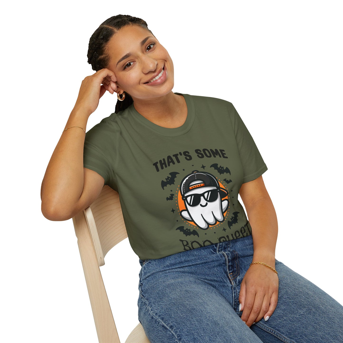 Unisex Softstyle T-Shirt Boo Sheet