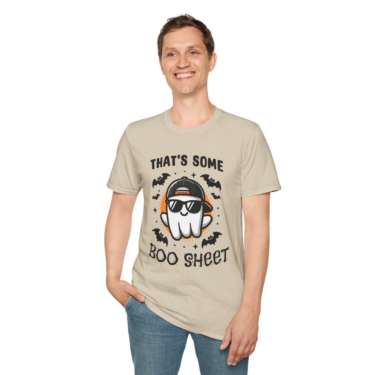 Unisex Softstyle T-Shirt Boo Sheet