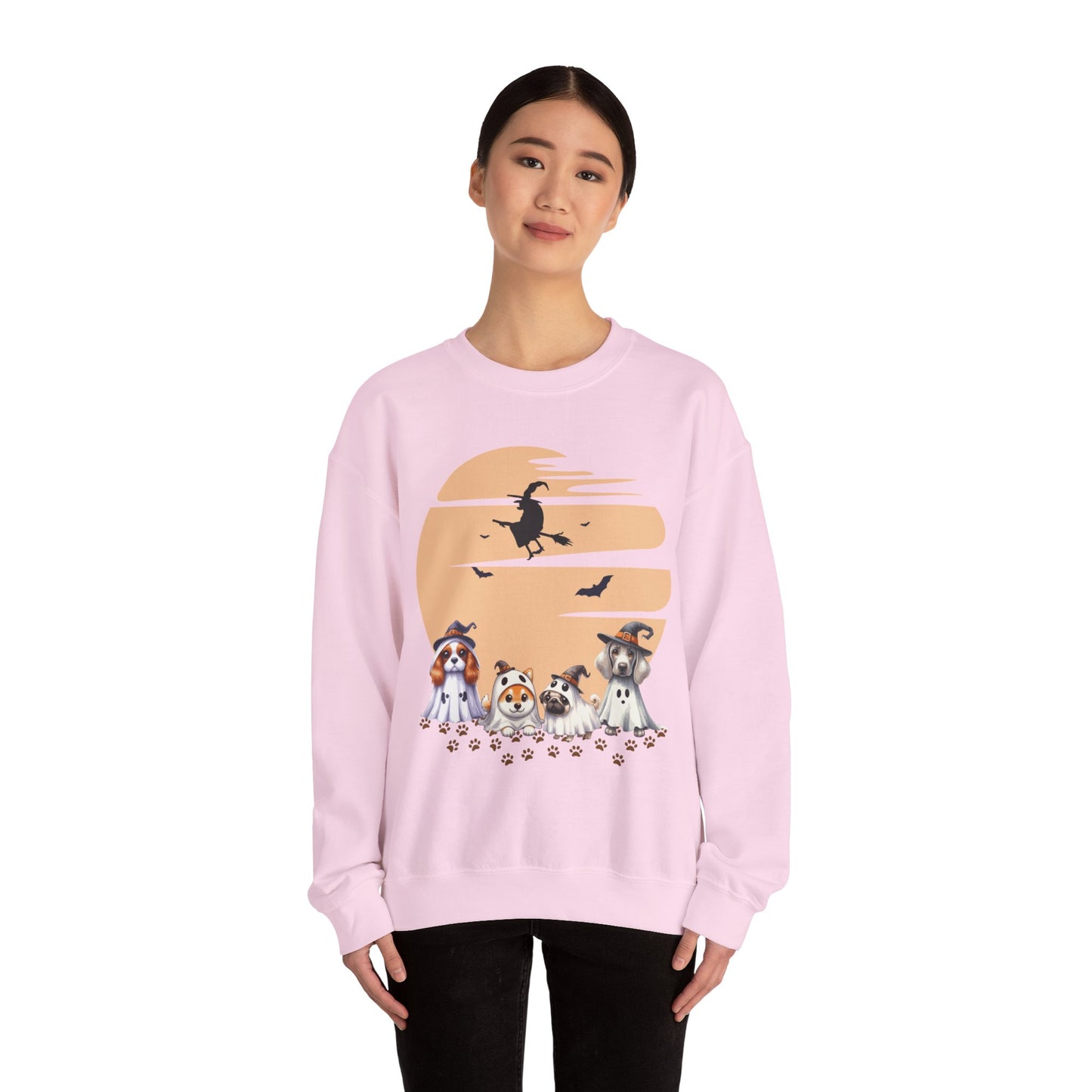 Halloween Witch's Puppy Club Sweatshirt