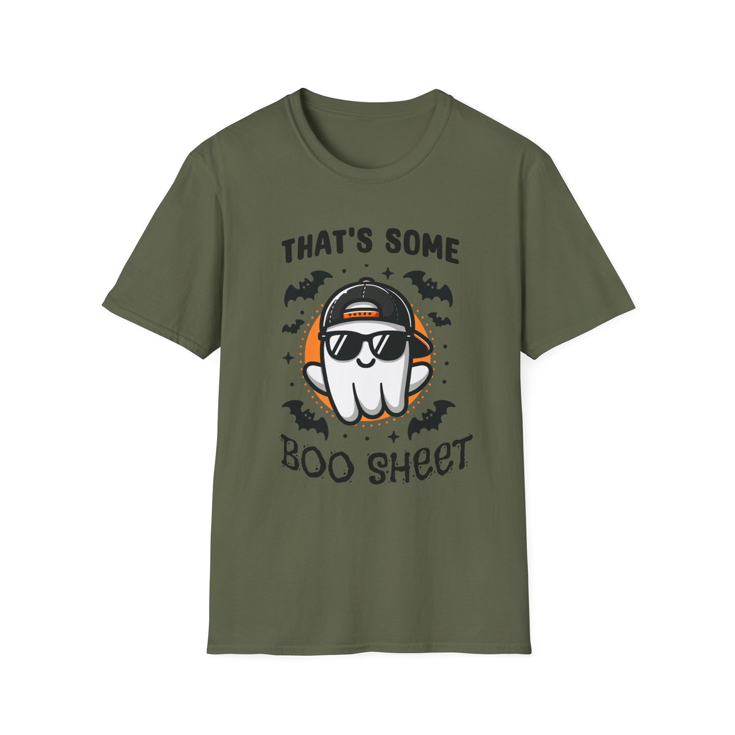 Unisex Softstyle T-Shirt Boo Sheet