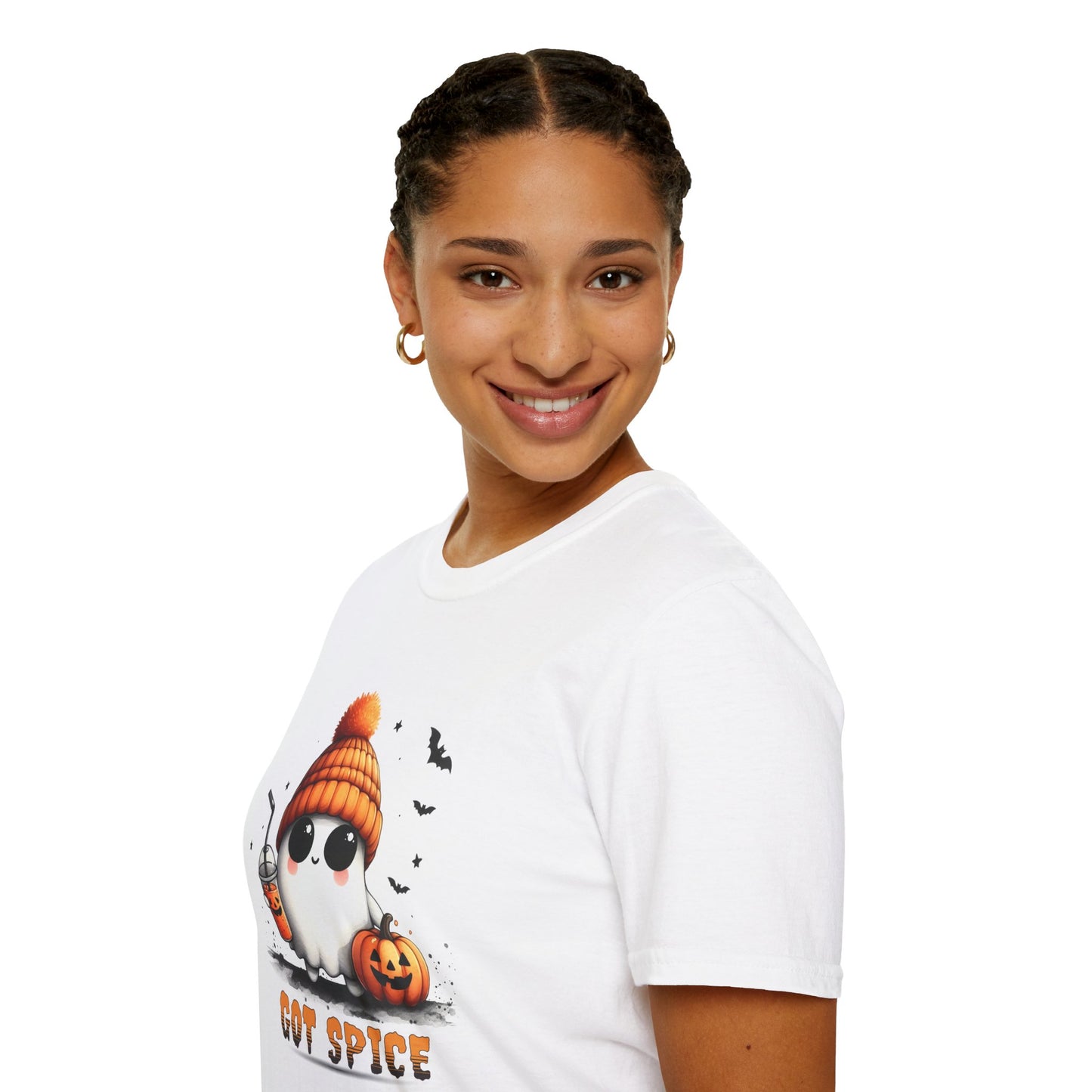 Unisex Softstyle T-Shirt Cute Ghost Lookin' For Spice